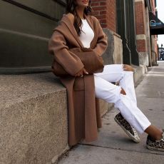 Woman Trench