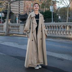 Woman Trench